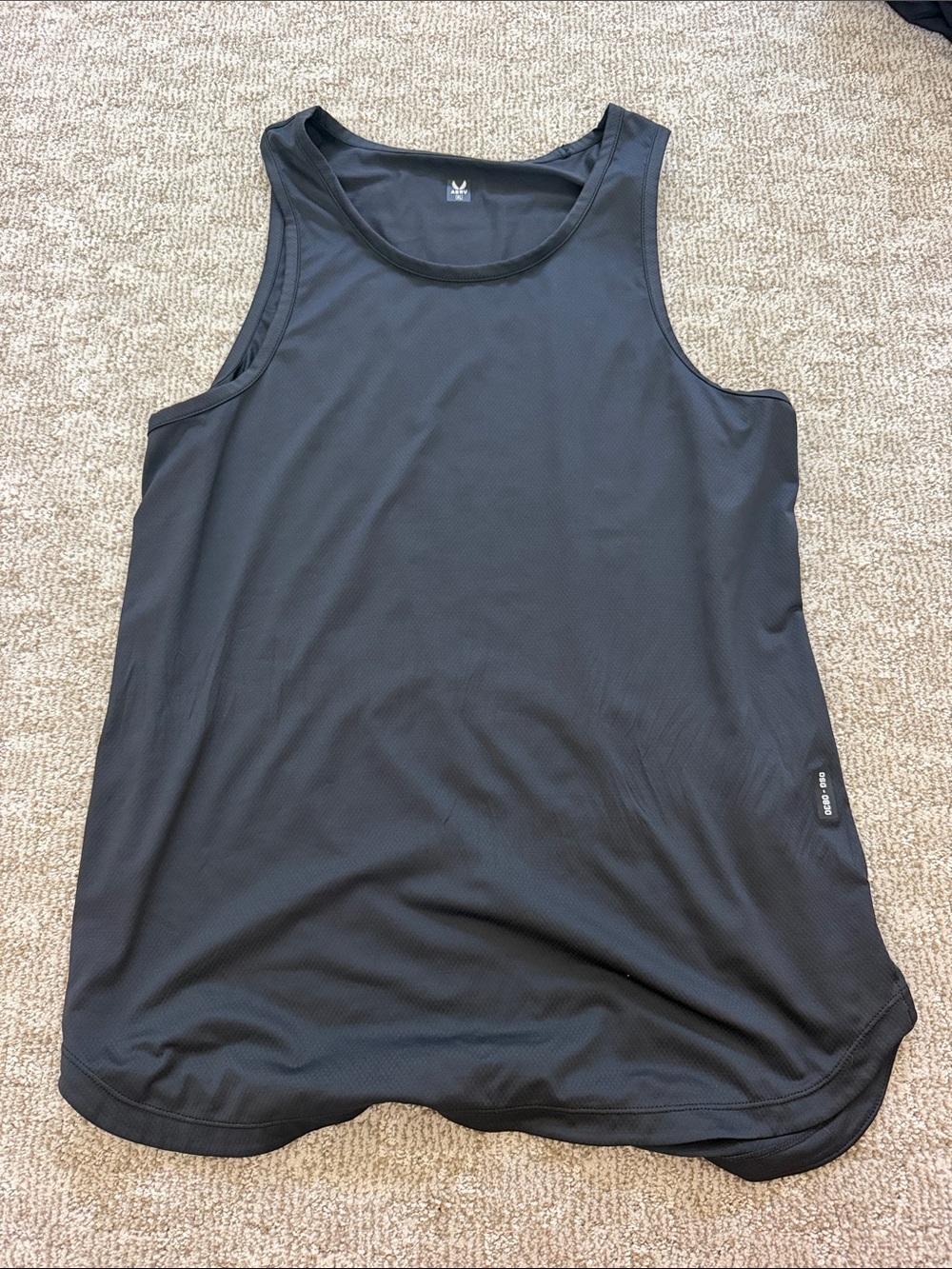 Men's Black ASRV Tank Top
